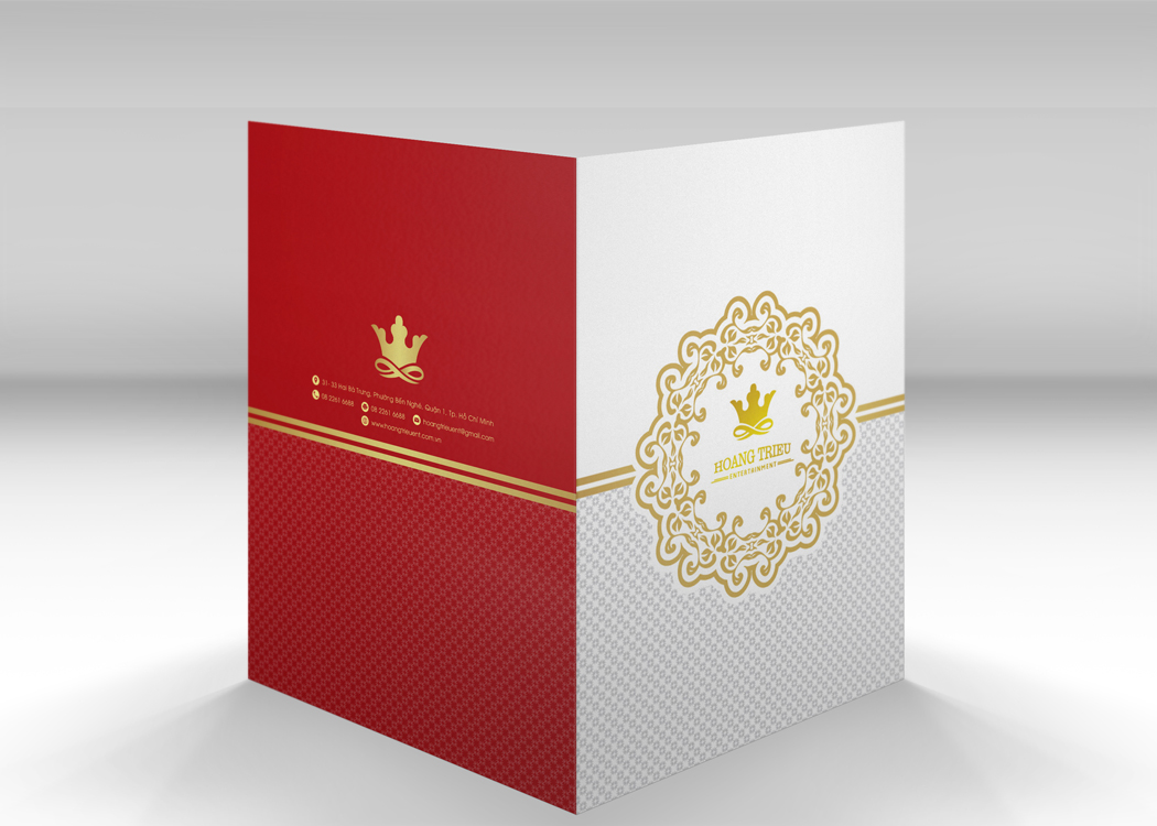 HOÀNG TRIỀU - Thiết kế logo và bộ nhận diện cho khu giải trí Hoàng Triều Entertainment